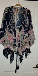 SOLD!!! Front Tie Blouse by Umgee - Worn Once!
